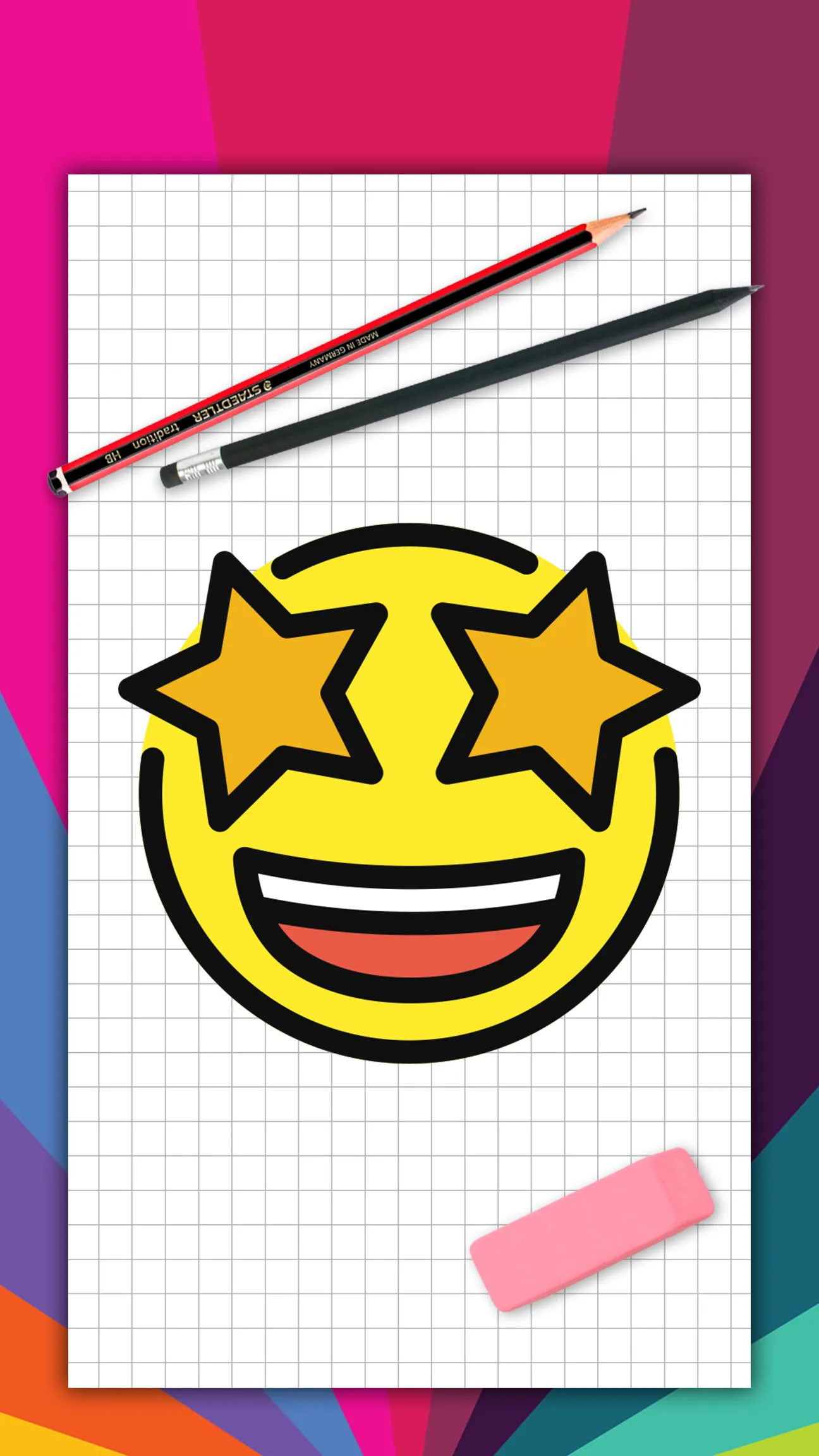 How to draw emoticons, emoji | Indus Appstore | Screenshot