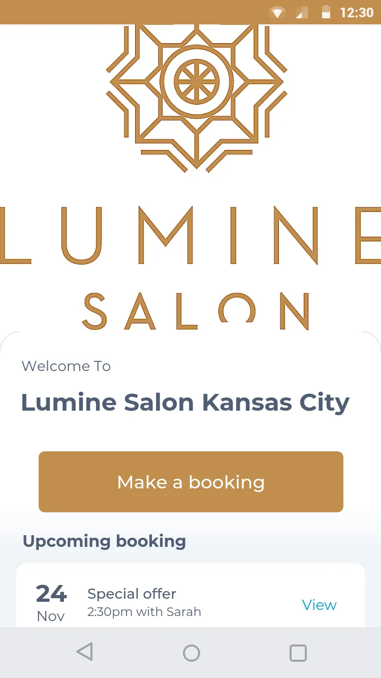 Lumine Salon Kansas City | Indus Appstore | Screenshot