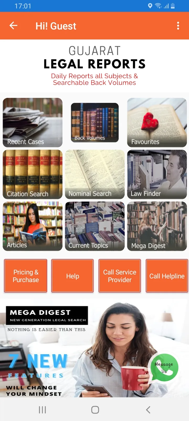 Gujarat Legal Reports | Indus Appstore | Screenshot