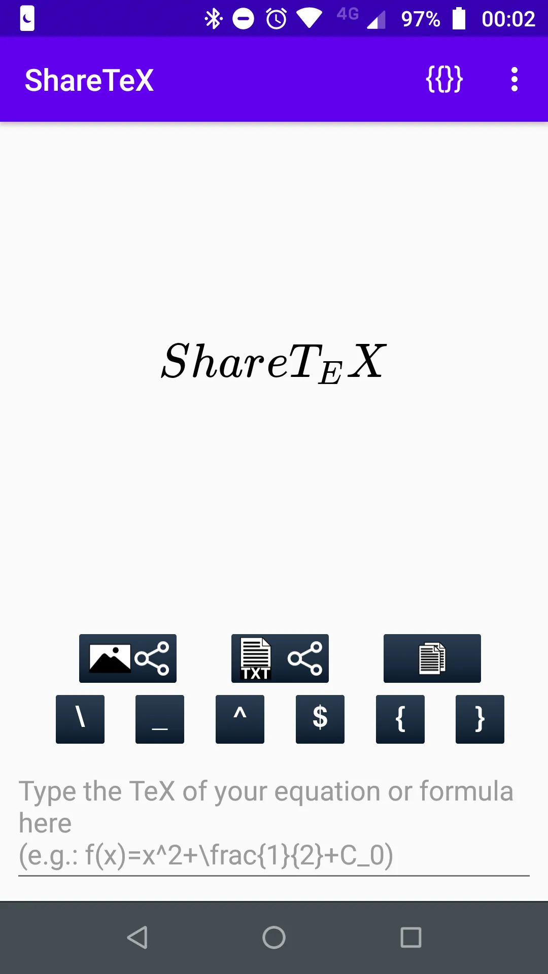 ShareTeX | Indus Appstore | Screenshot