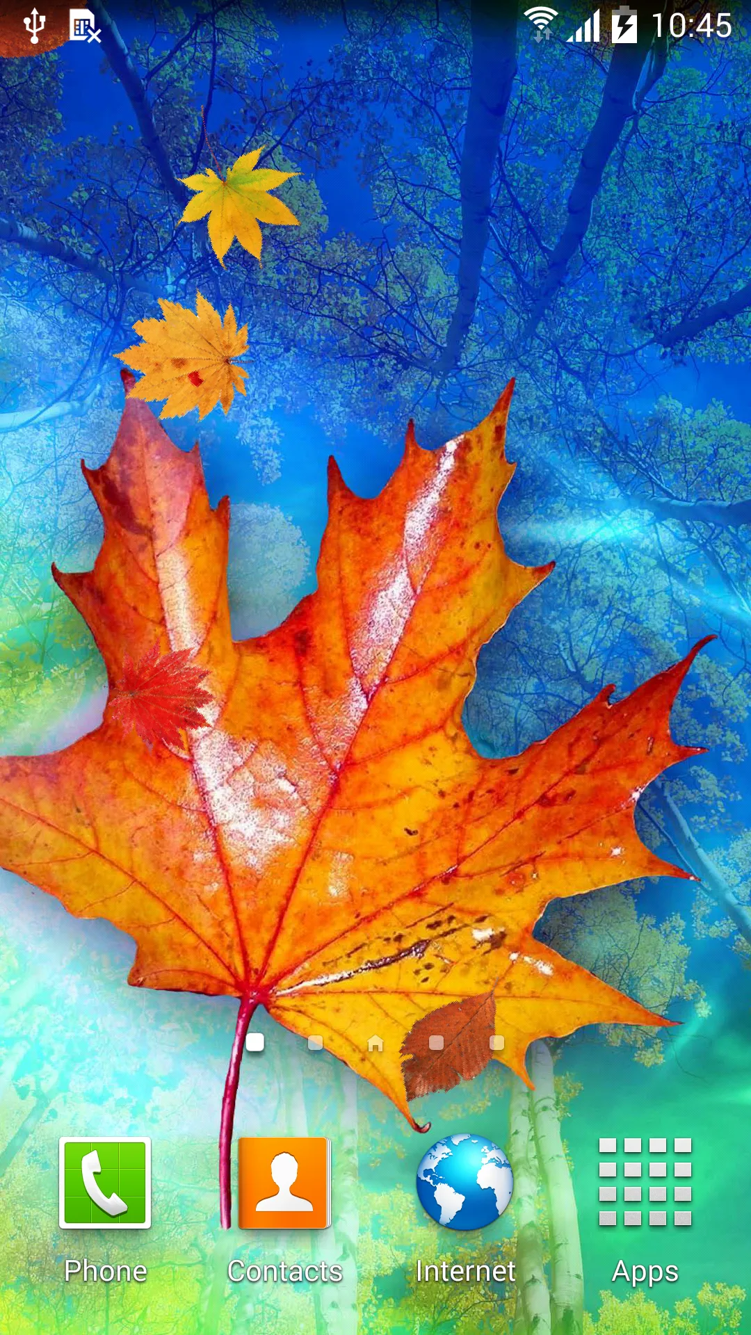 Autumn Leaves Live Wallpaper | Indus Appstore | Screenshot