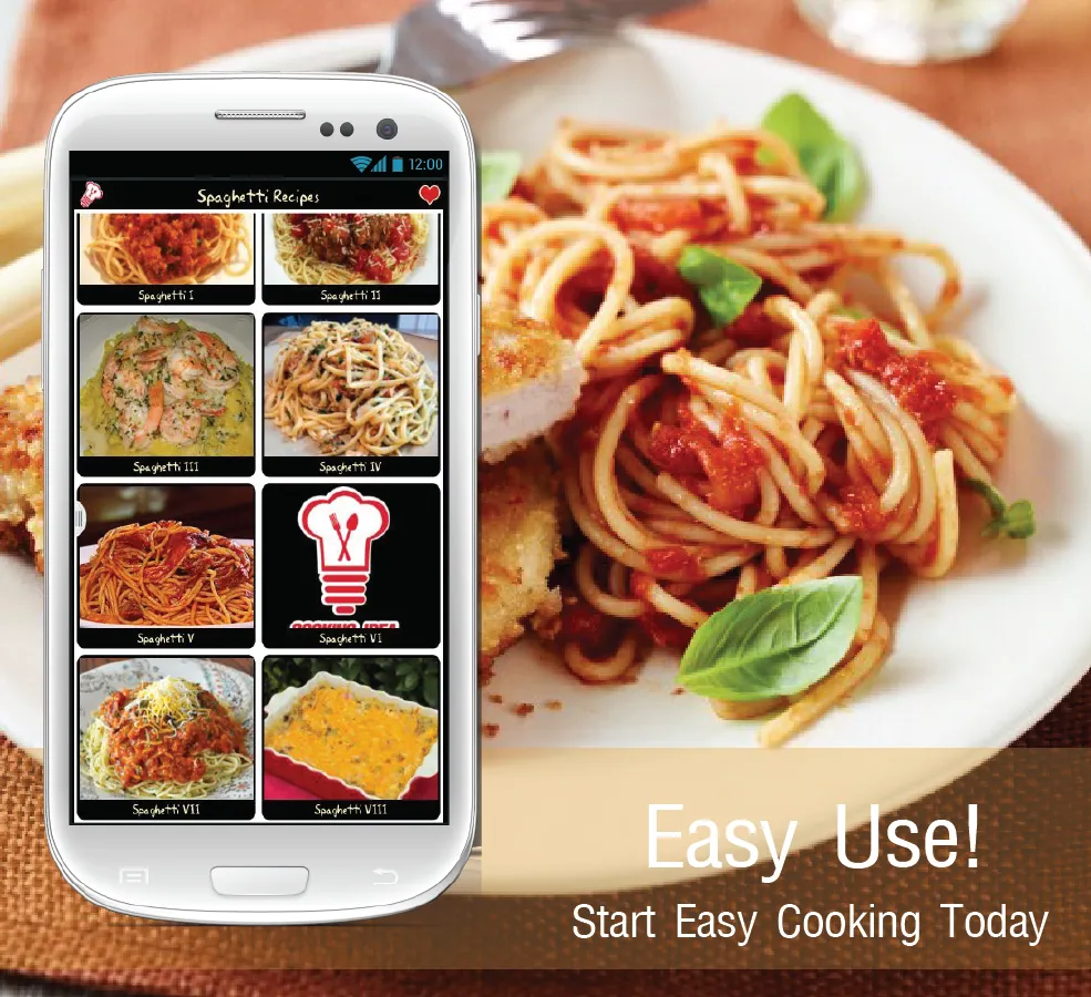 Spaghetti Recipes | Indus Appstore | Screenshot