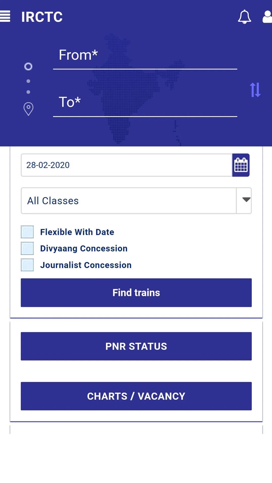 IRCTC next generation 2022 | Indus Appstore | Screenshot