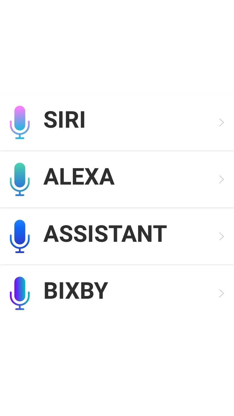 Voice assistants commands | Indus Appstore | Screenshot