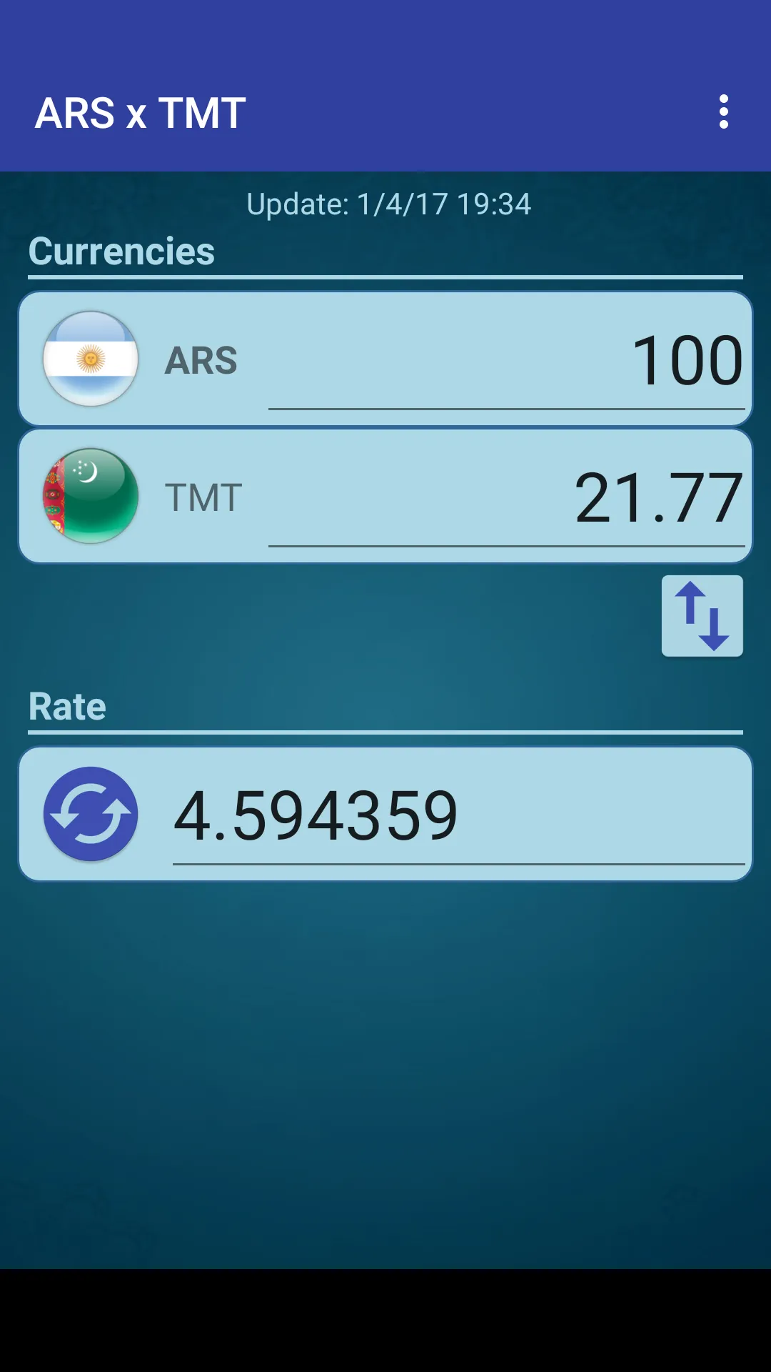 Arg. Peso x Turkmen. New Manat | Indus Appstore | Screenshot