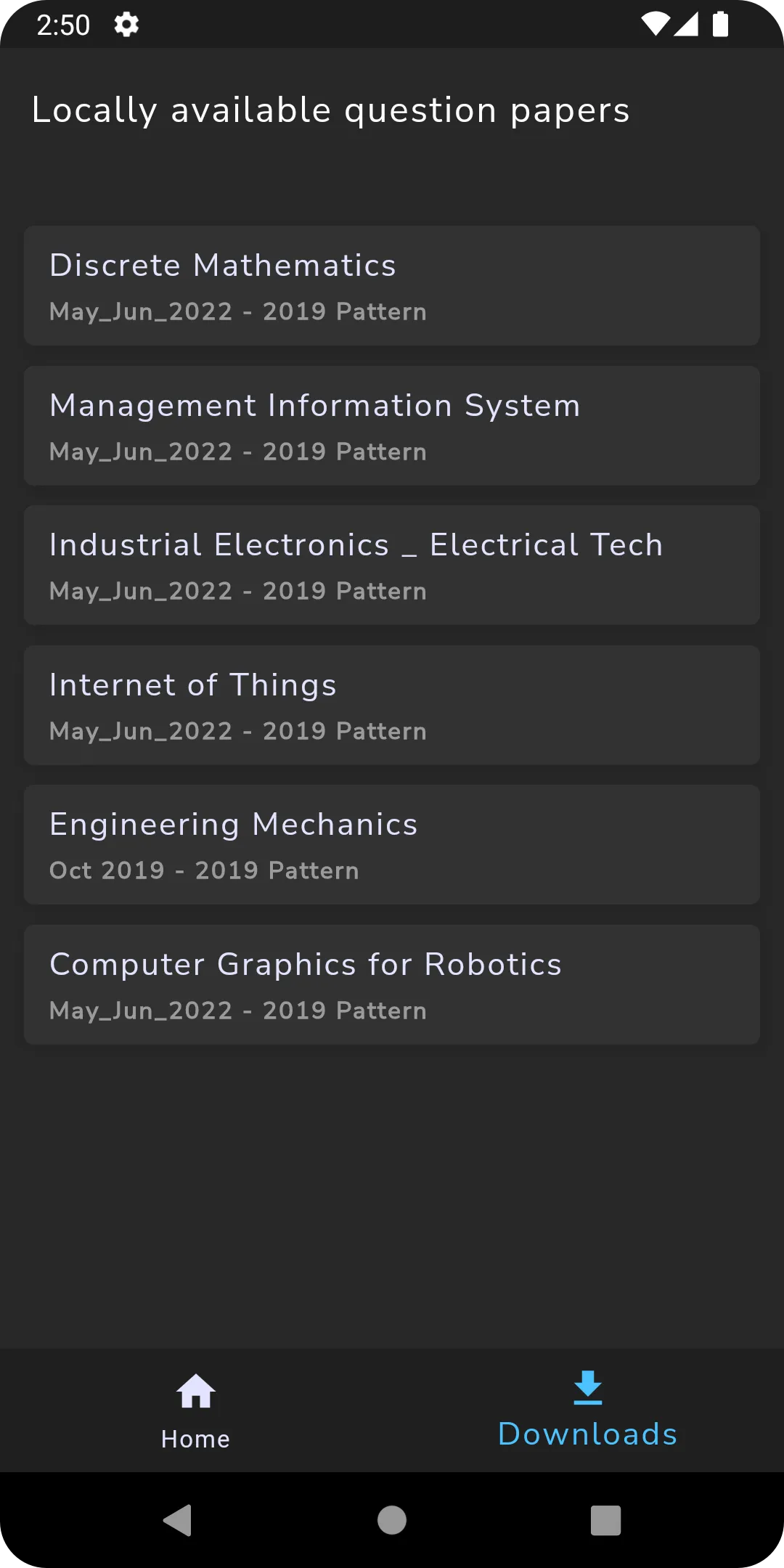 Sppu Question paper | Indus Appstore | Screenshot