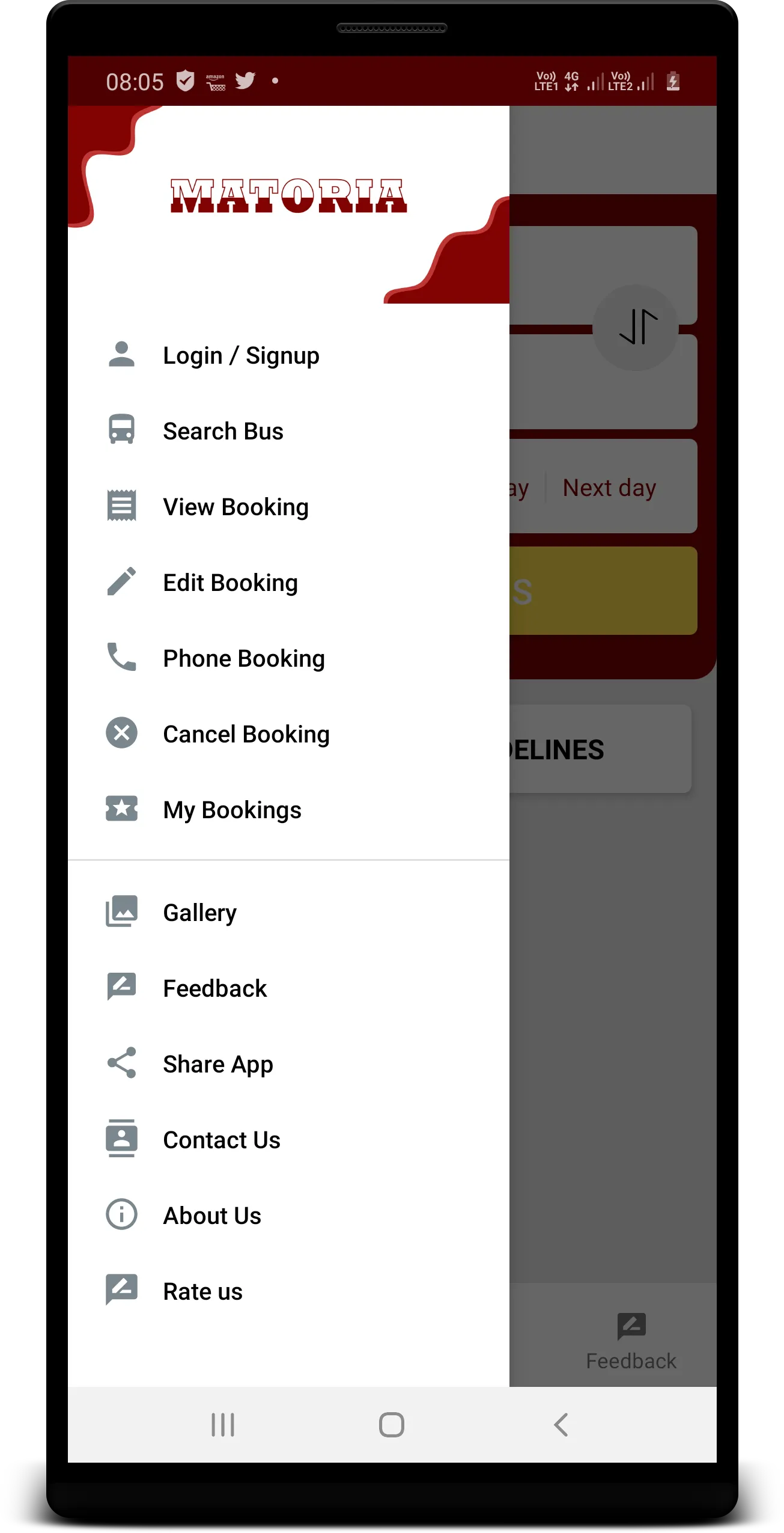 MATORIA BUS | Indus Appstore | Screenshot