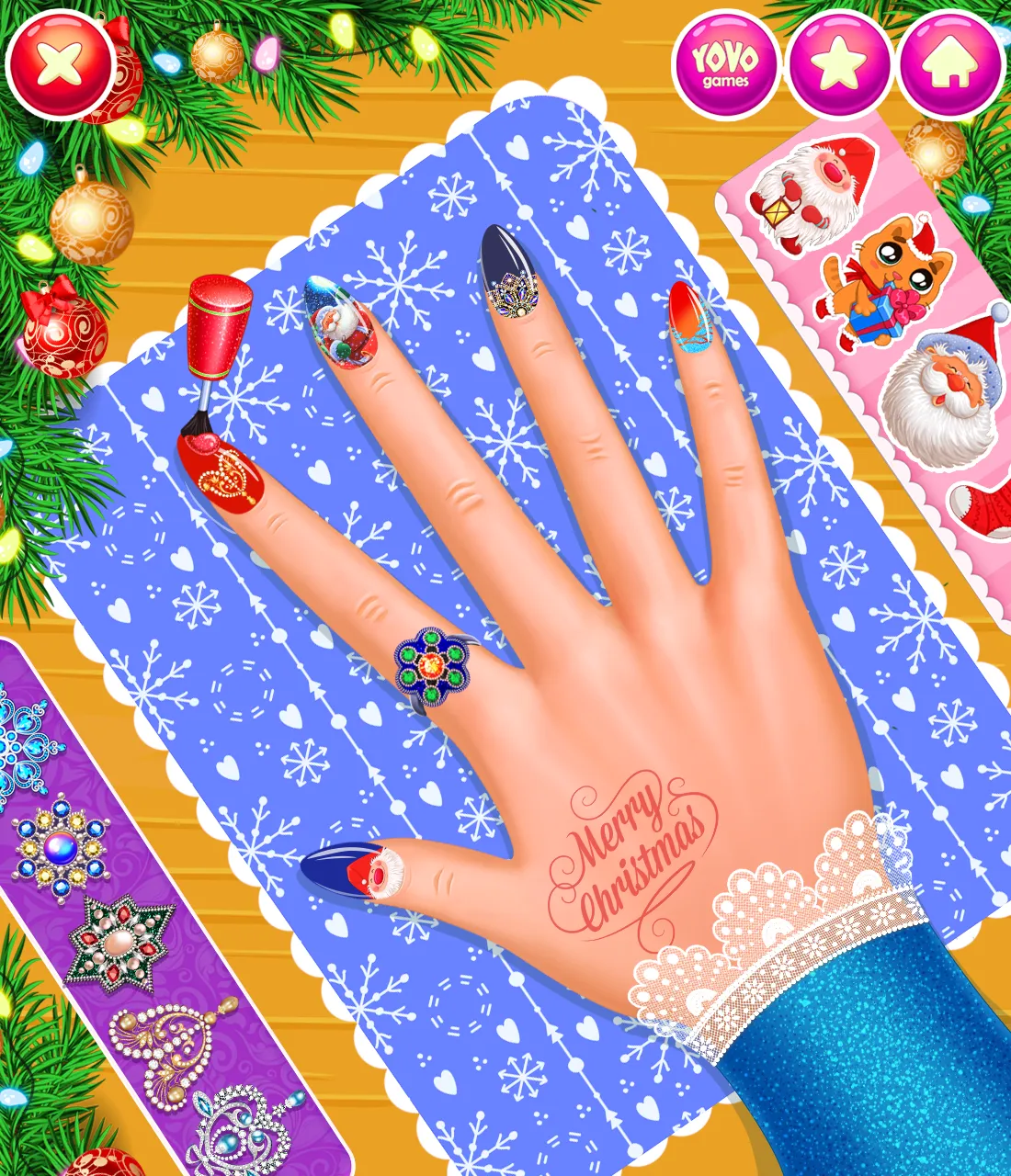 New Year's Nail Salon | Indus Appstore | Screenshot