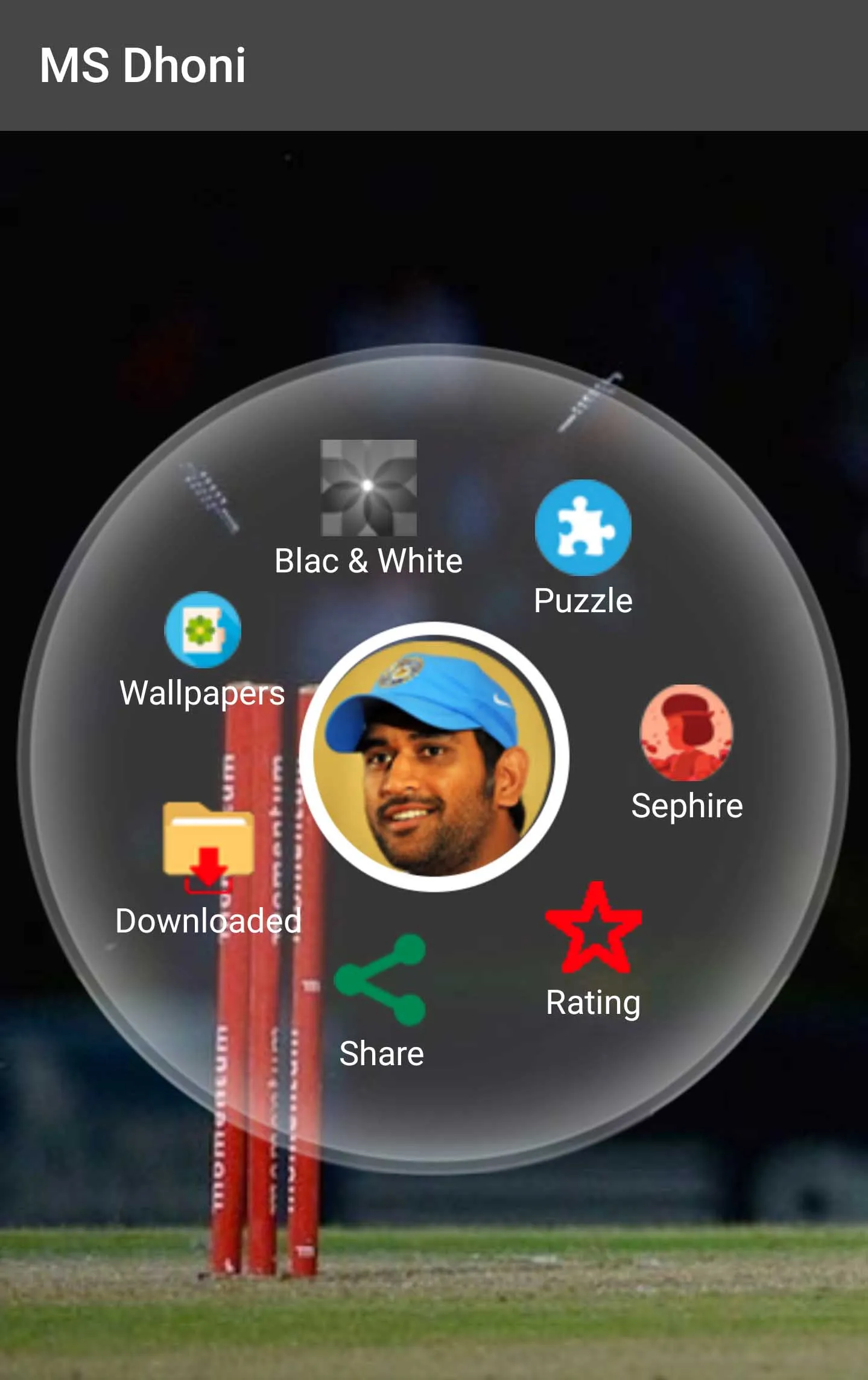 MSDhoni Wallpapers-puzzle | Indus Appstore | Screenshot