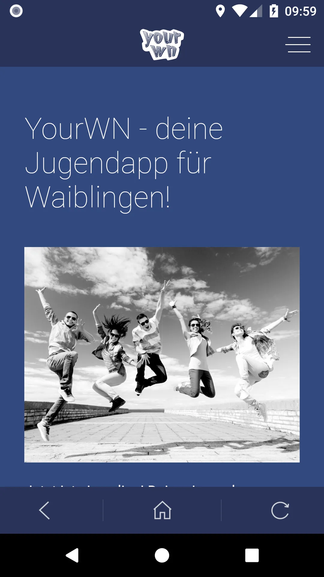 YourWN Waiblingen | Indus Appstore | Screenshot