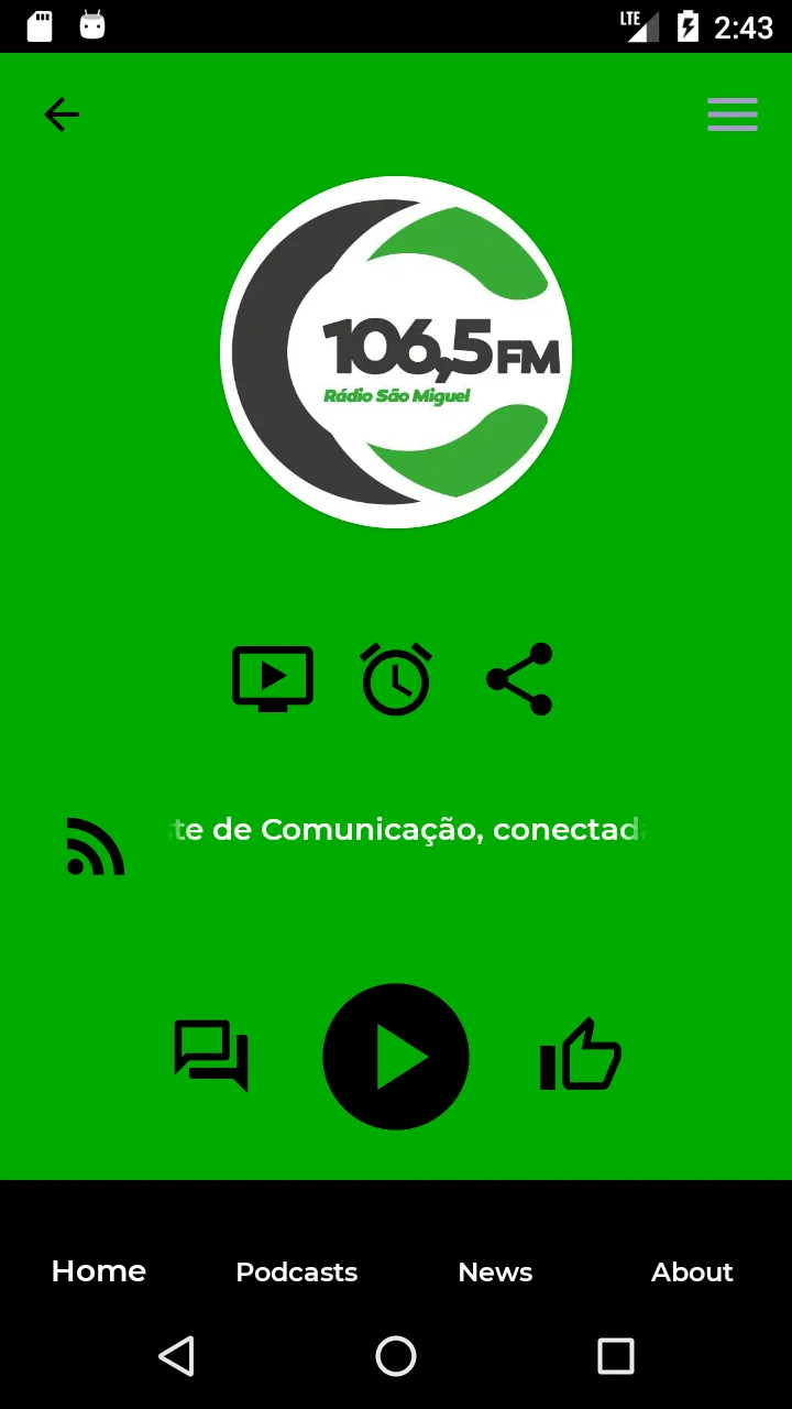 Rádio Costa Oeste 106,5 FM | Indus Appstore | Screenshot