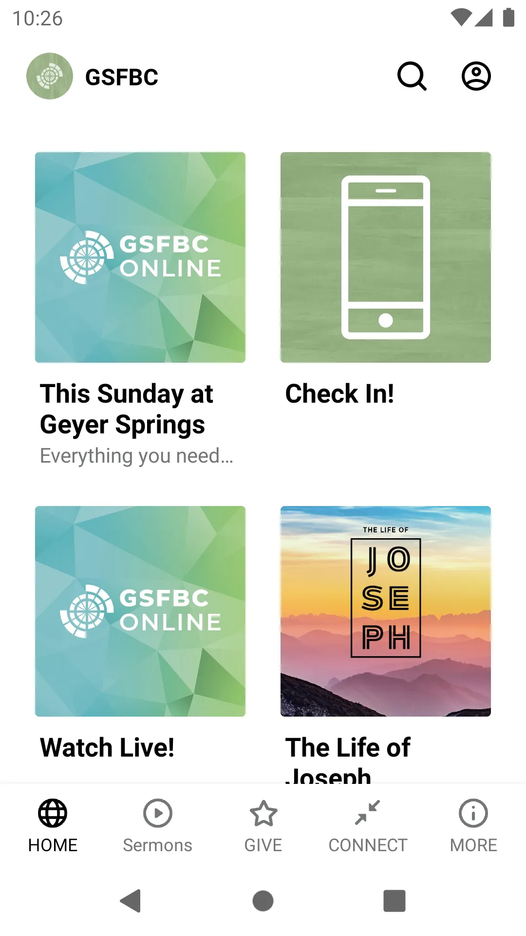 Geyer Springs FBC | Indus Appstore | Screenshot