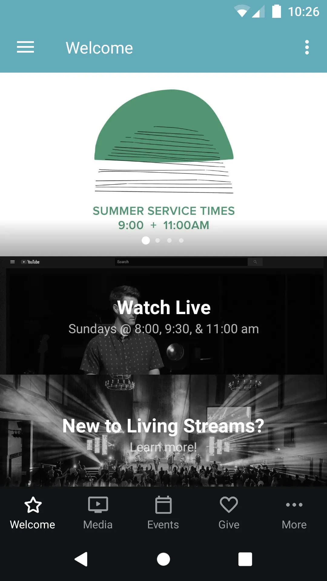 Living Streams Church | Indus Appstore | Screenshot