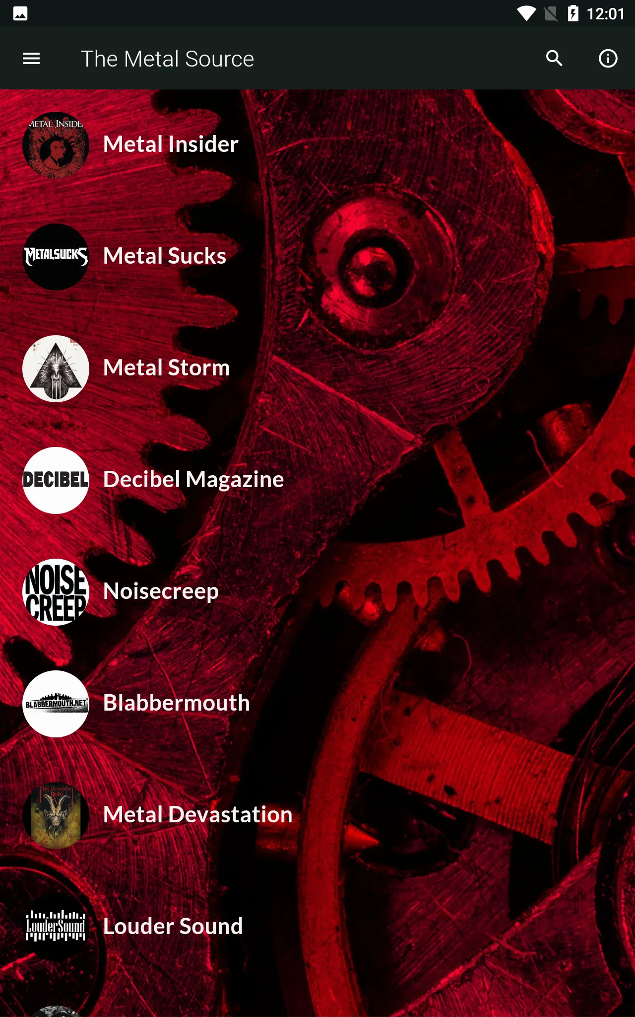 The Metal Source - Heavy News | Indus Appstore | Screenshot