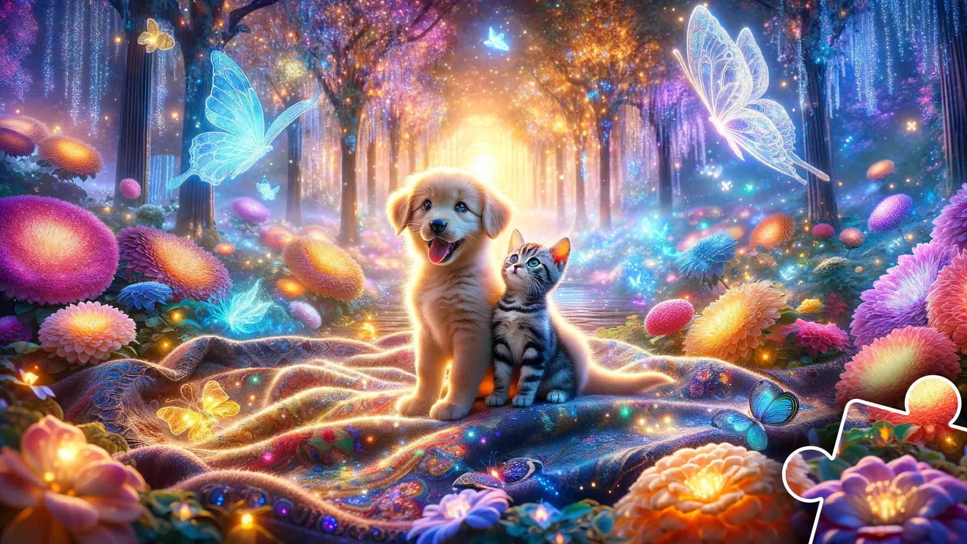 Dogs & Cats Puzzles for kids | Indus Appstore | Screenshot