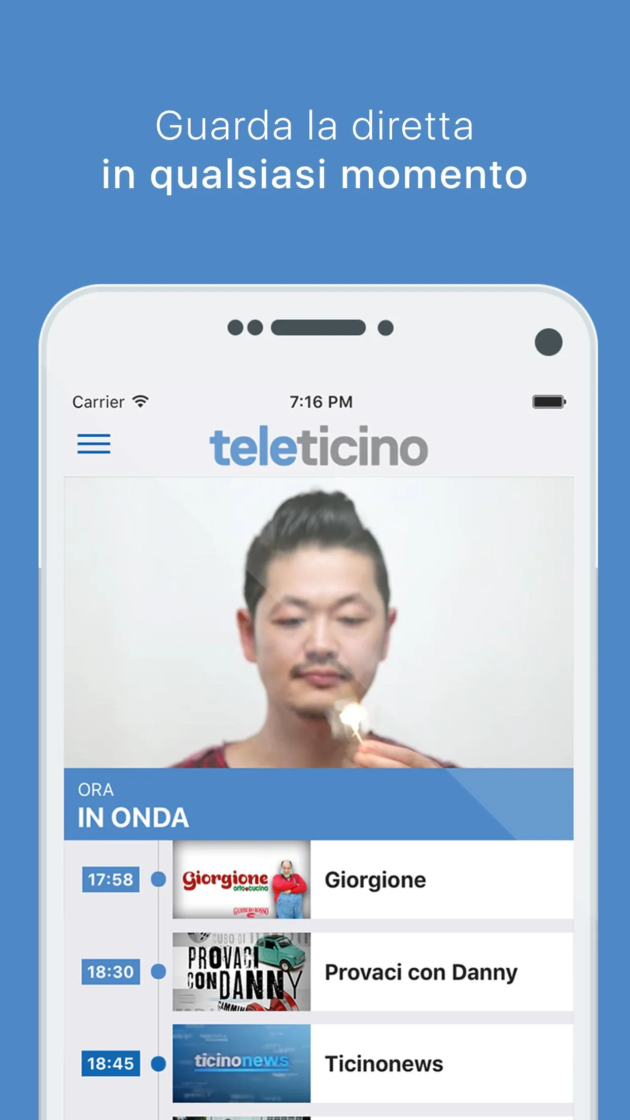 TeleTicino | Indus Appstore | Screenshot