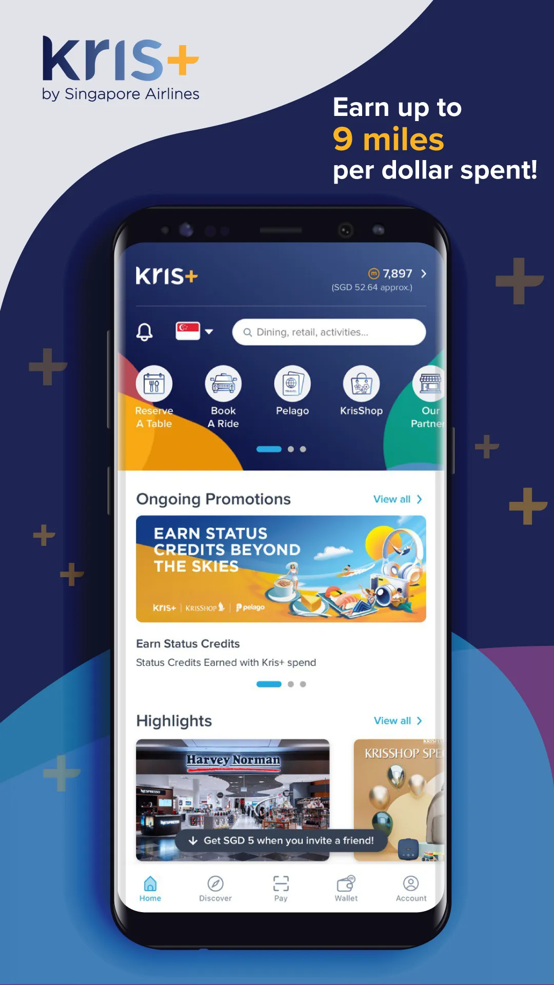 Kris+ by Singapore Airlines | Indus Appstore | Screenshot