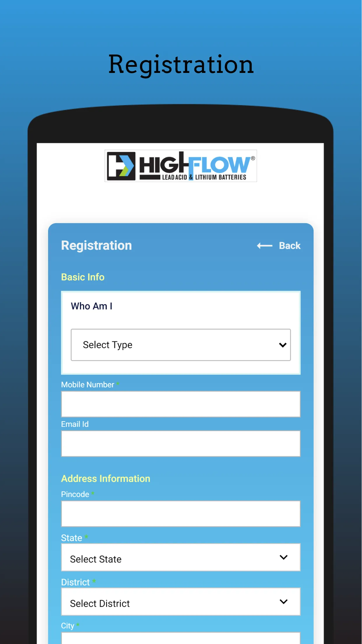 HIGHFLOW CONNECT | Indus Appstore | Screenshot