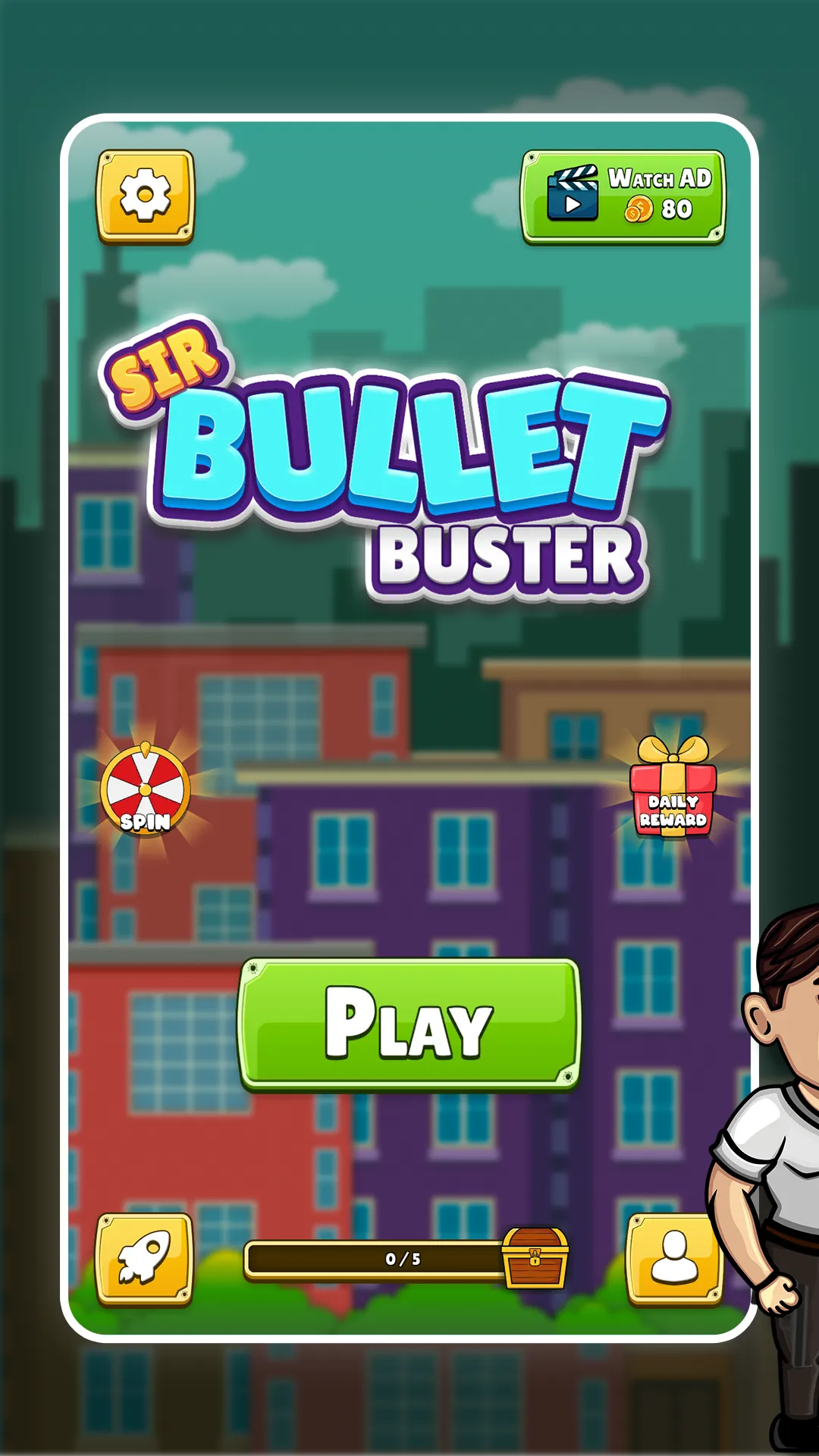 Sir Bullet Buster | Indus Appstore | Screenshot