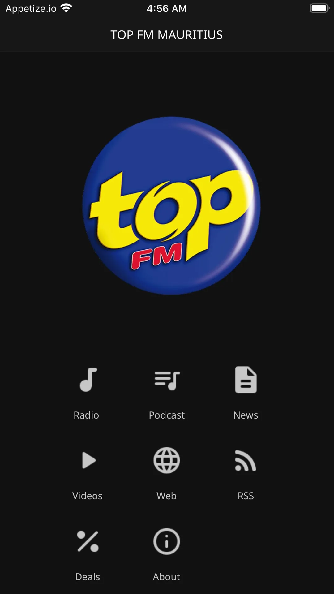 Top Fm Mauritius | Indus Appstore | Screenshot