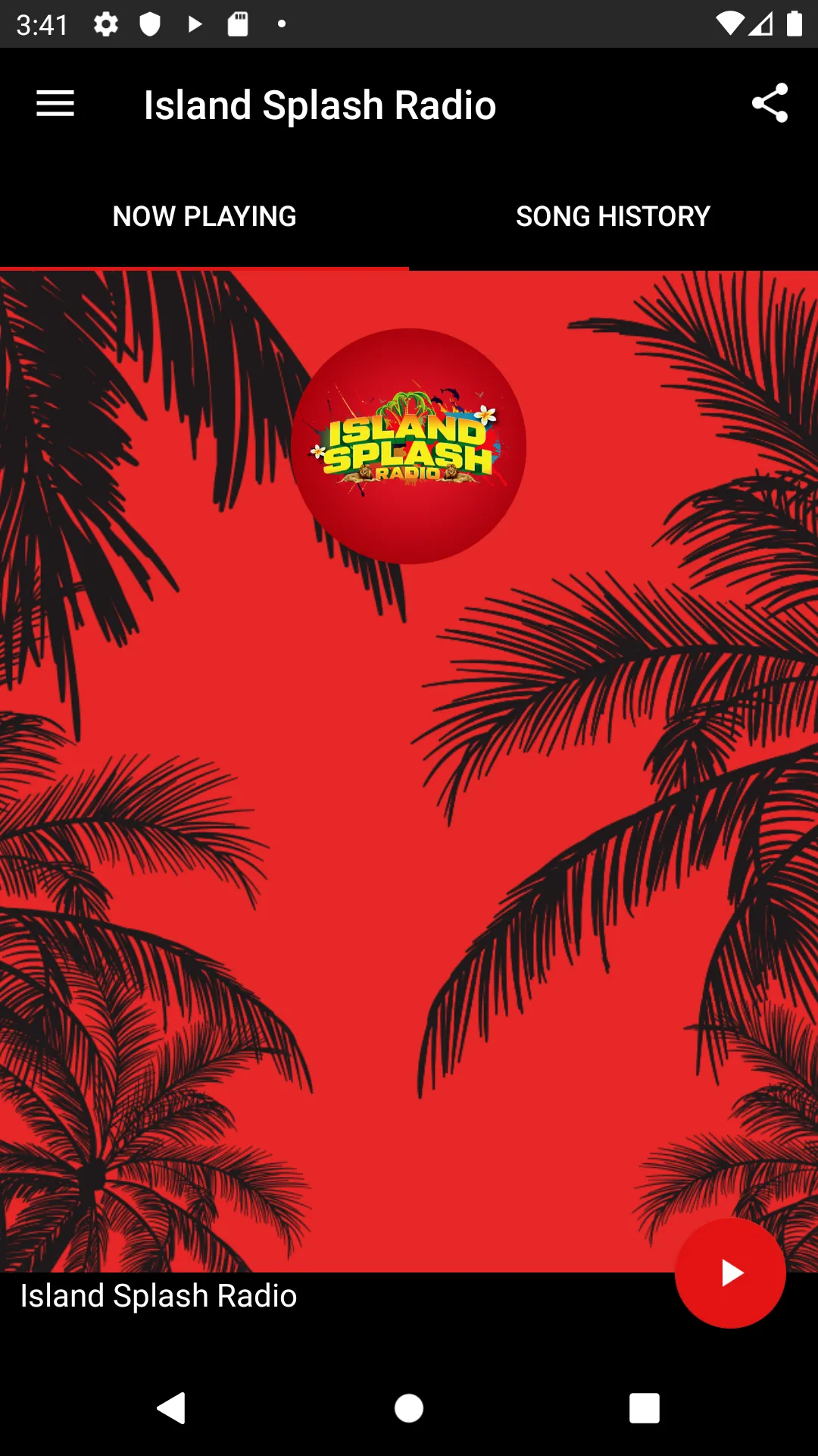 Island Splash Radio | Indus Appstore | Screenshot