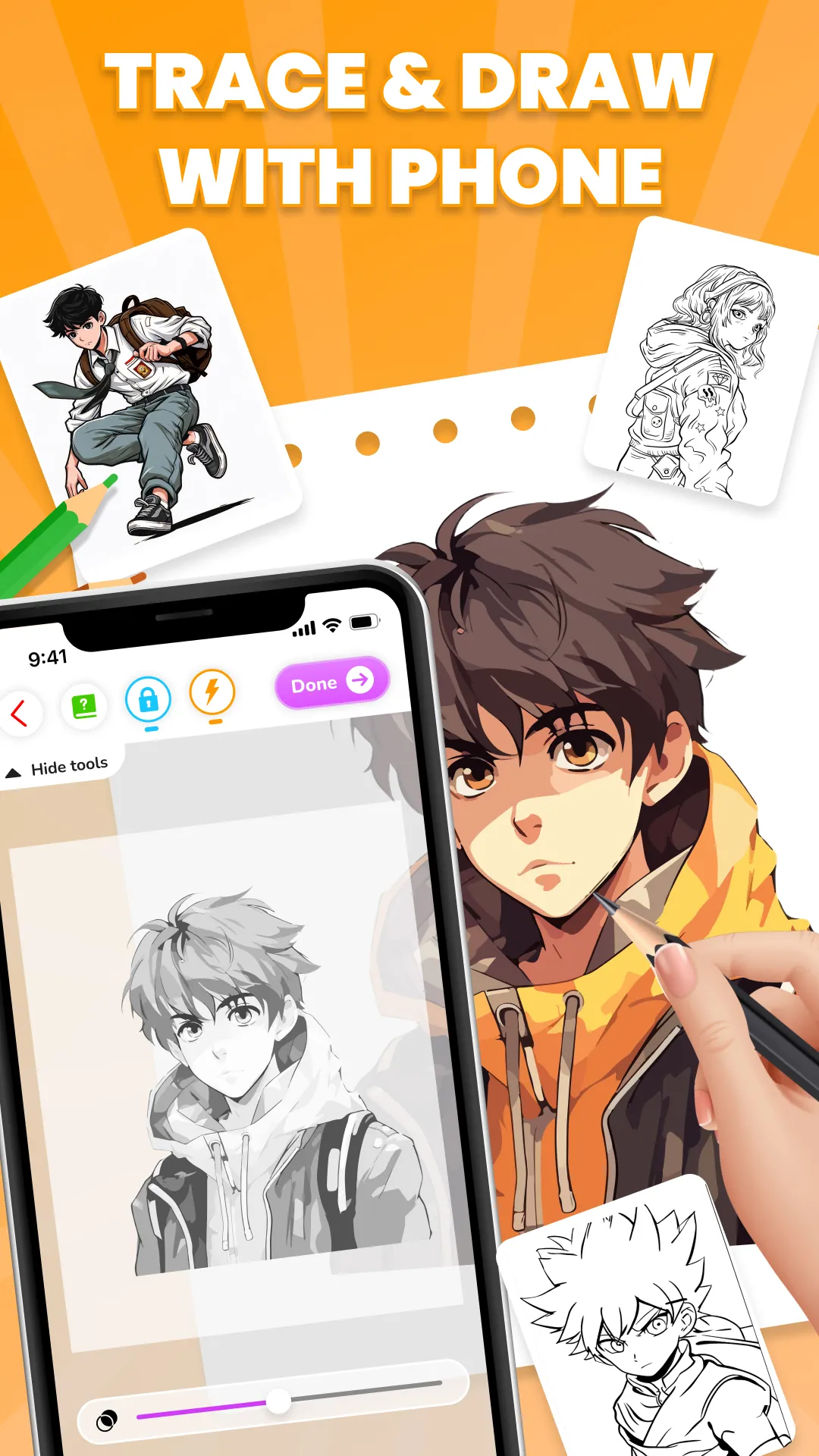 Draw Anime: AR Drawing Sketch | Indus Appstore | Screenshot