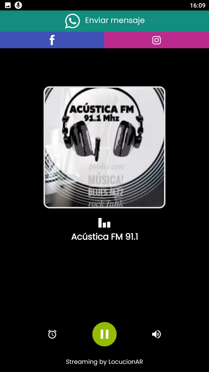 Acústica FM 91.1 | Indus Appstore | Screenshot