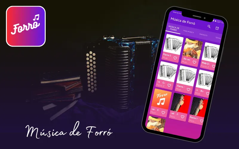 Música de Forró mais Tocadas | Indus Appstore | Screenshot