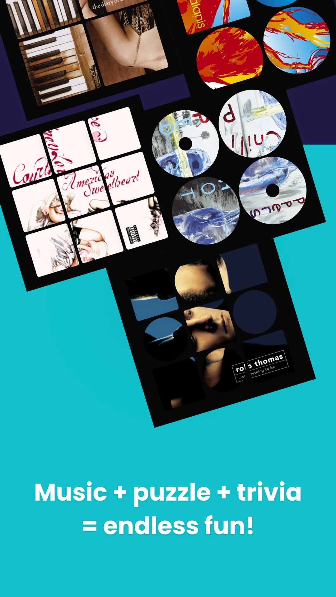 Reframe: Music Cover Puzzle | Indus Appstore | Screenshot