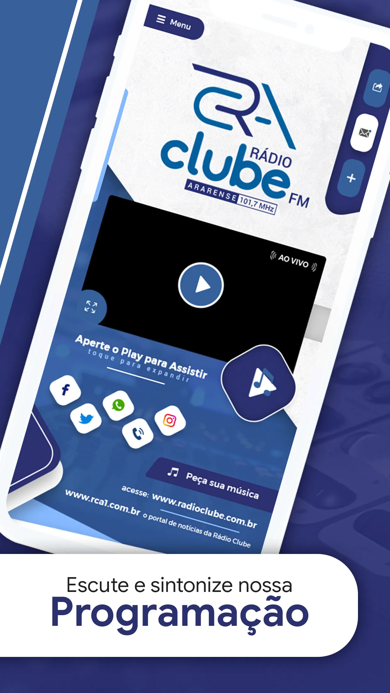 Rádio Clube Ararense | Indus Appstore | Screenshot