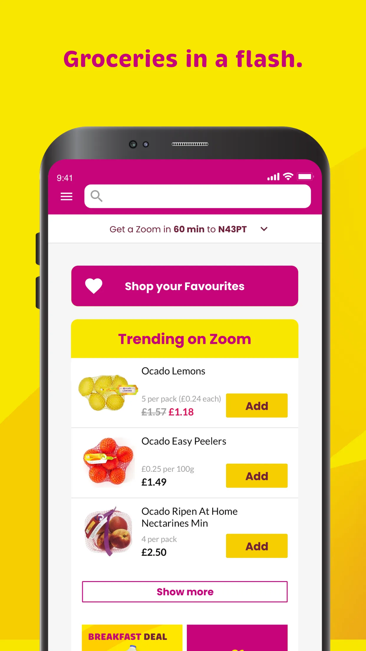 Zoom by Ocado | Indus Appstore | Screenshot