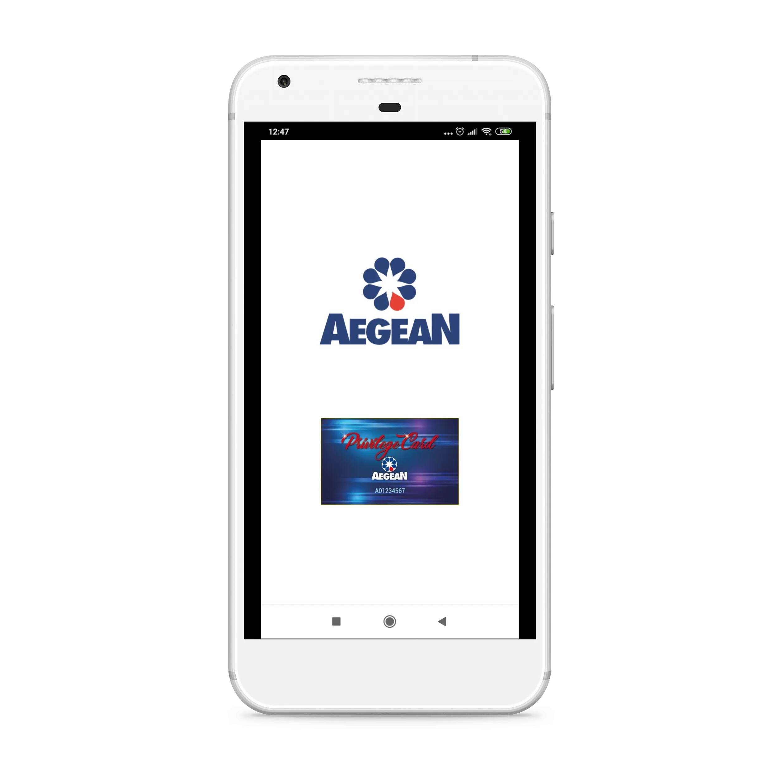 Aegean Privilege Card | Indus Appstore | Screenshot