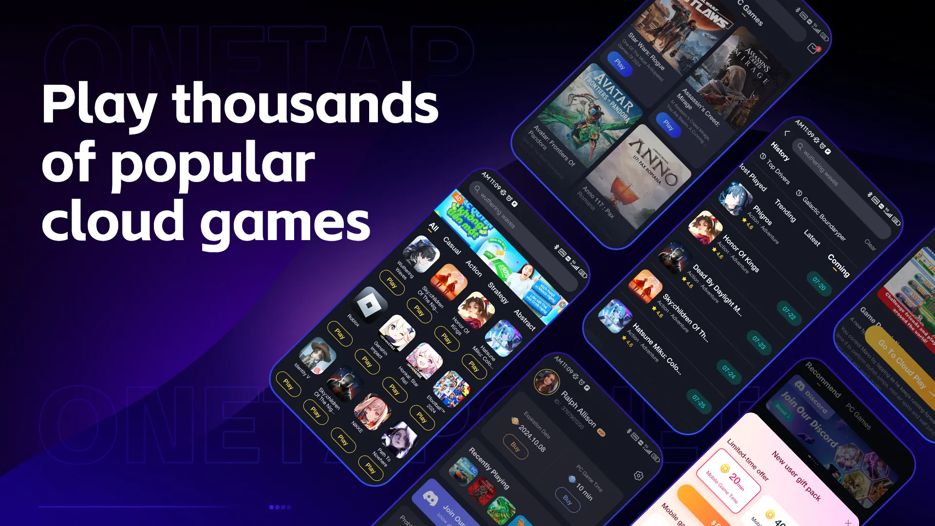 OneTap - Play Cloud Games | Indus Appstore | Screenshot