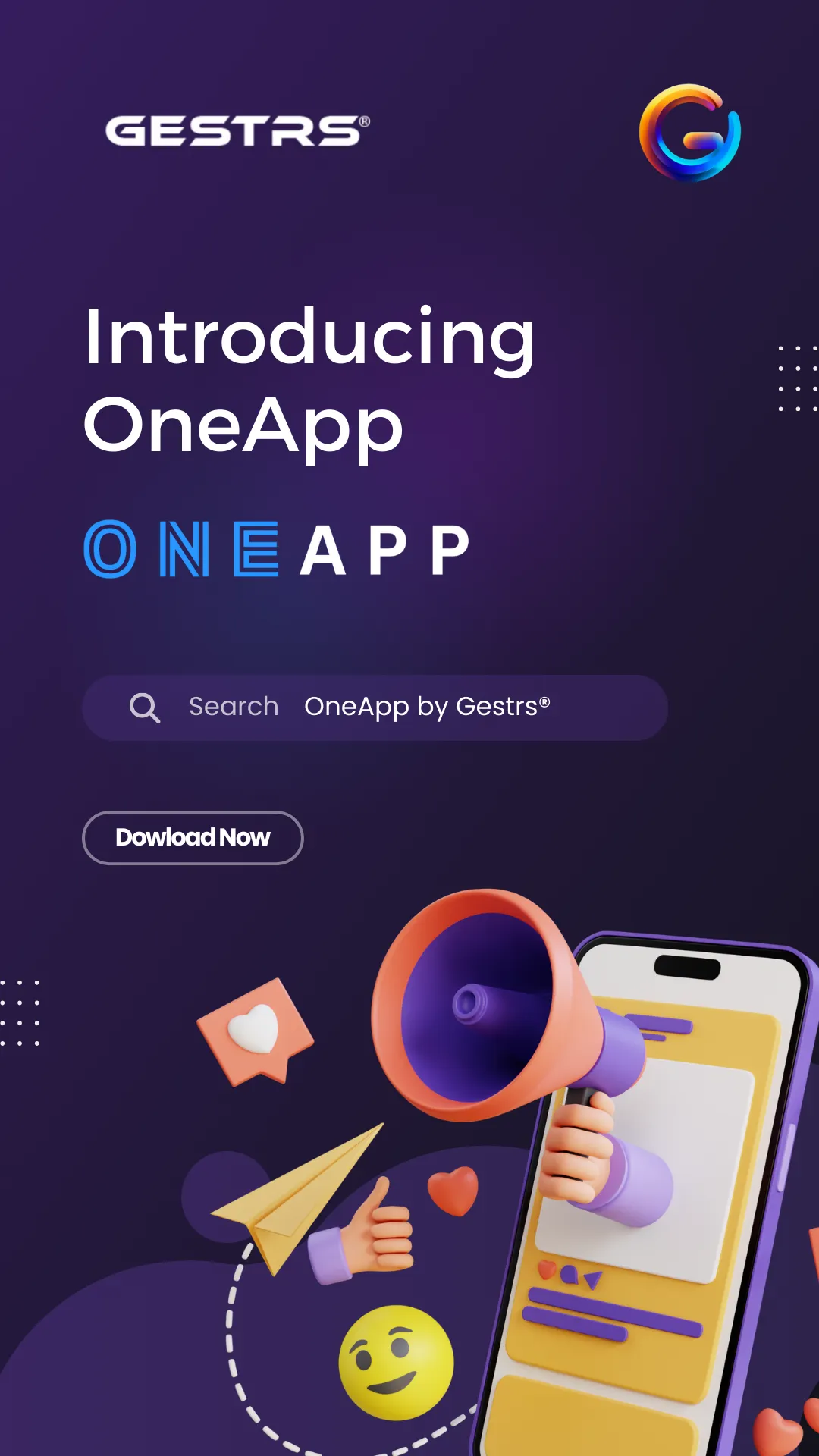 OneApp from Gestrs® | Indus Appstore | Screenshot