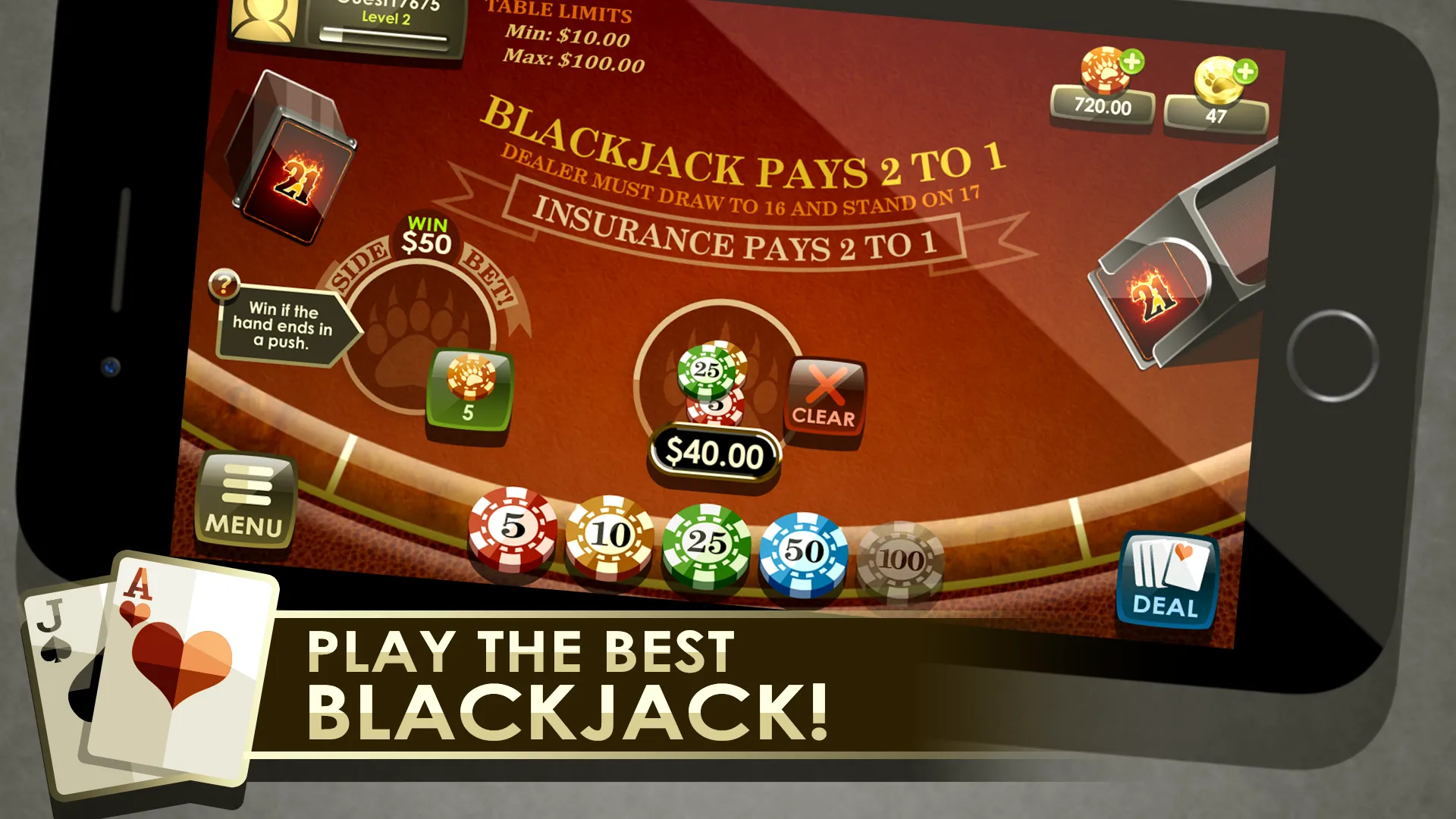 Blackjack Royale | Indus Appstore | Screenshot