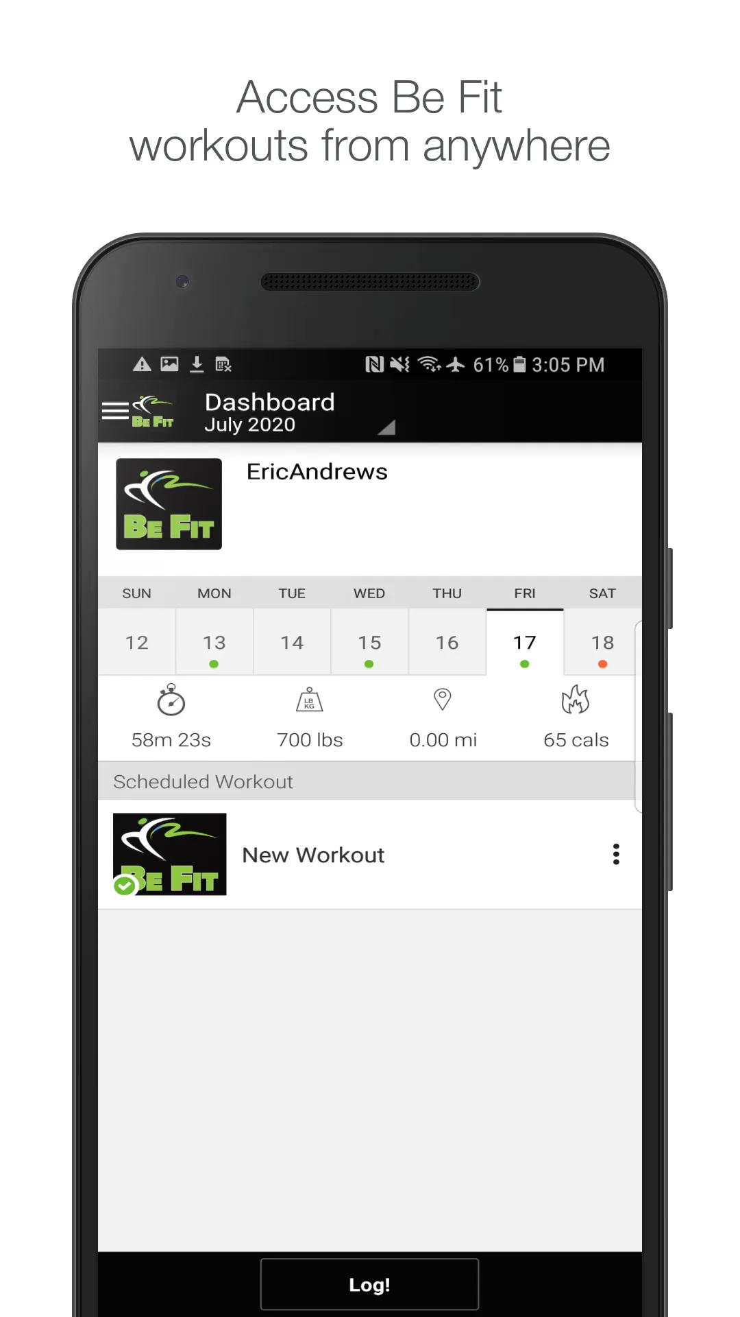 Be Fit Personal Trainers | Indus Appstore | Screenshot