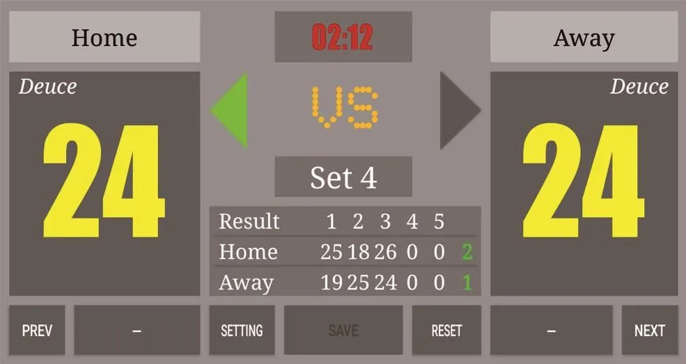 Scoreboard : Volley Ball | Indus Appstore | Screenshot