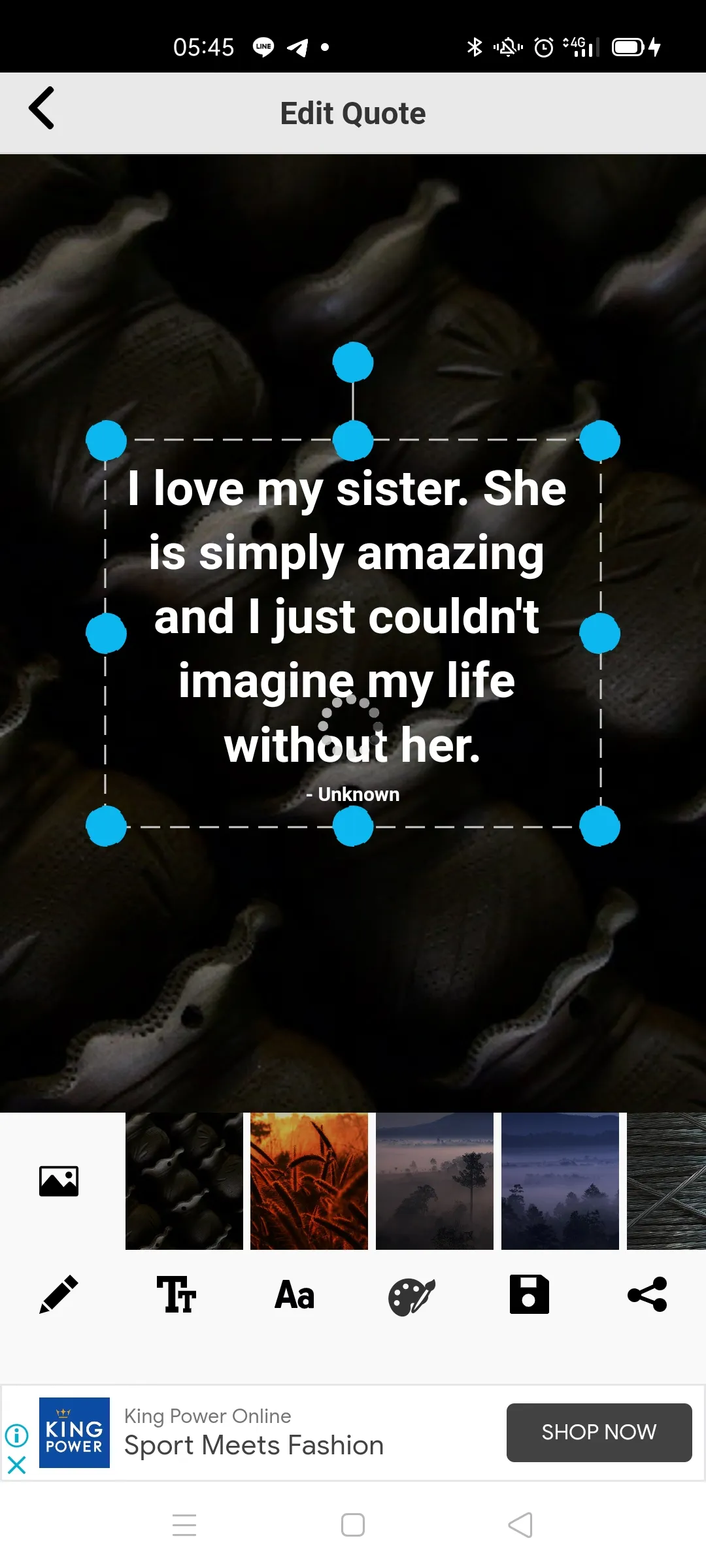 I Love My Sister Quotes | Indus Appstore | Screenshot