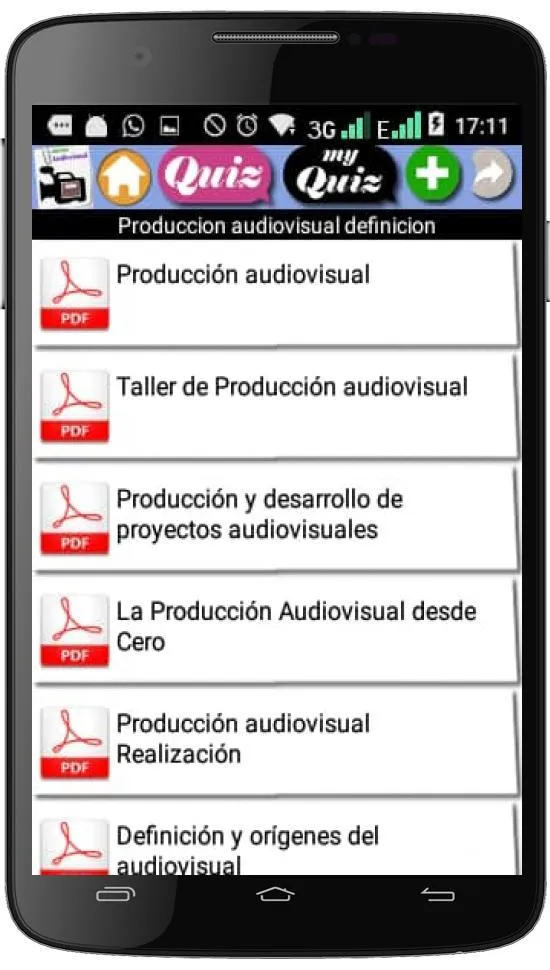 CURSO AUDIOVISUAL | Indus Appstore | Screenshot