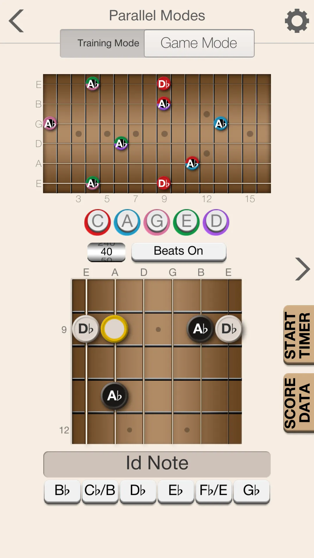 Guitar Scales Unleashed | Indus Appstore | Screenshot