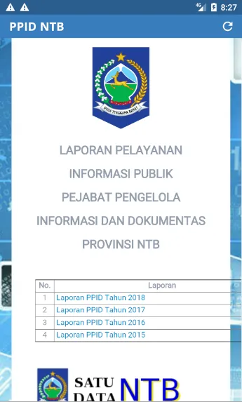 PPID NTB | Indus Appstore | Screenshot