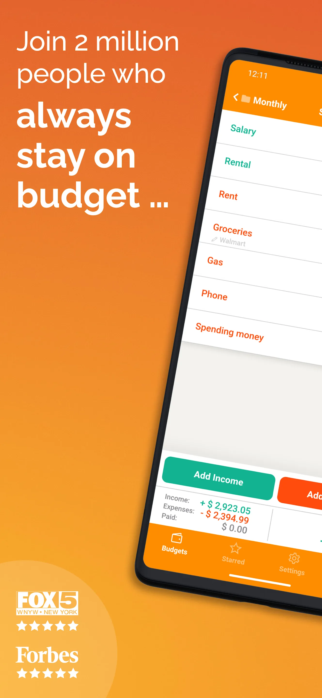 Fudget 2: Budget Planner | Indus Appstore | Screenshot