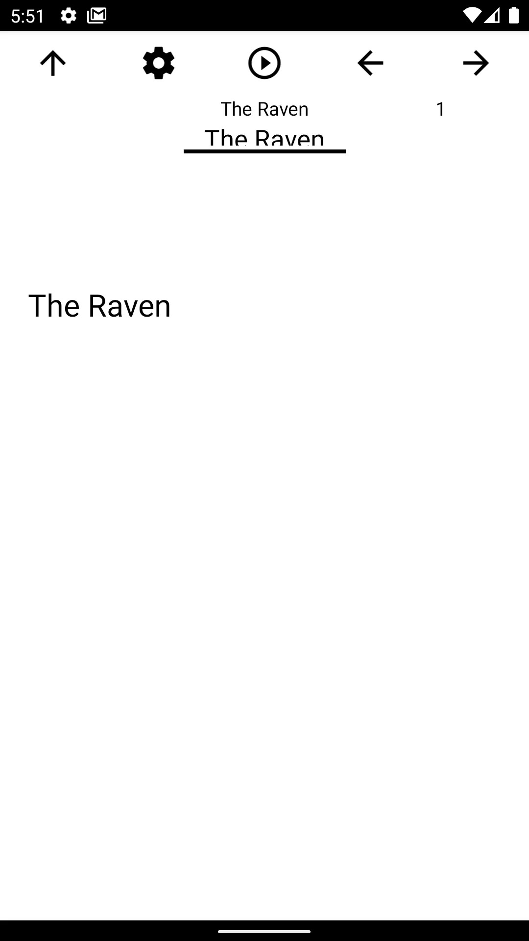 Book, The Raven | Indus Appstore | Screenshot