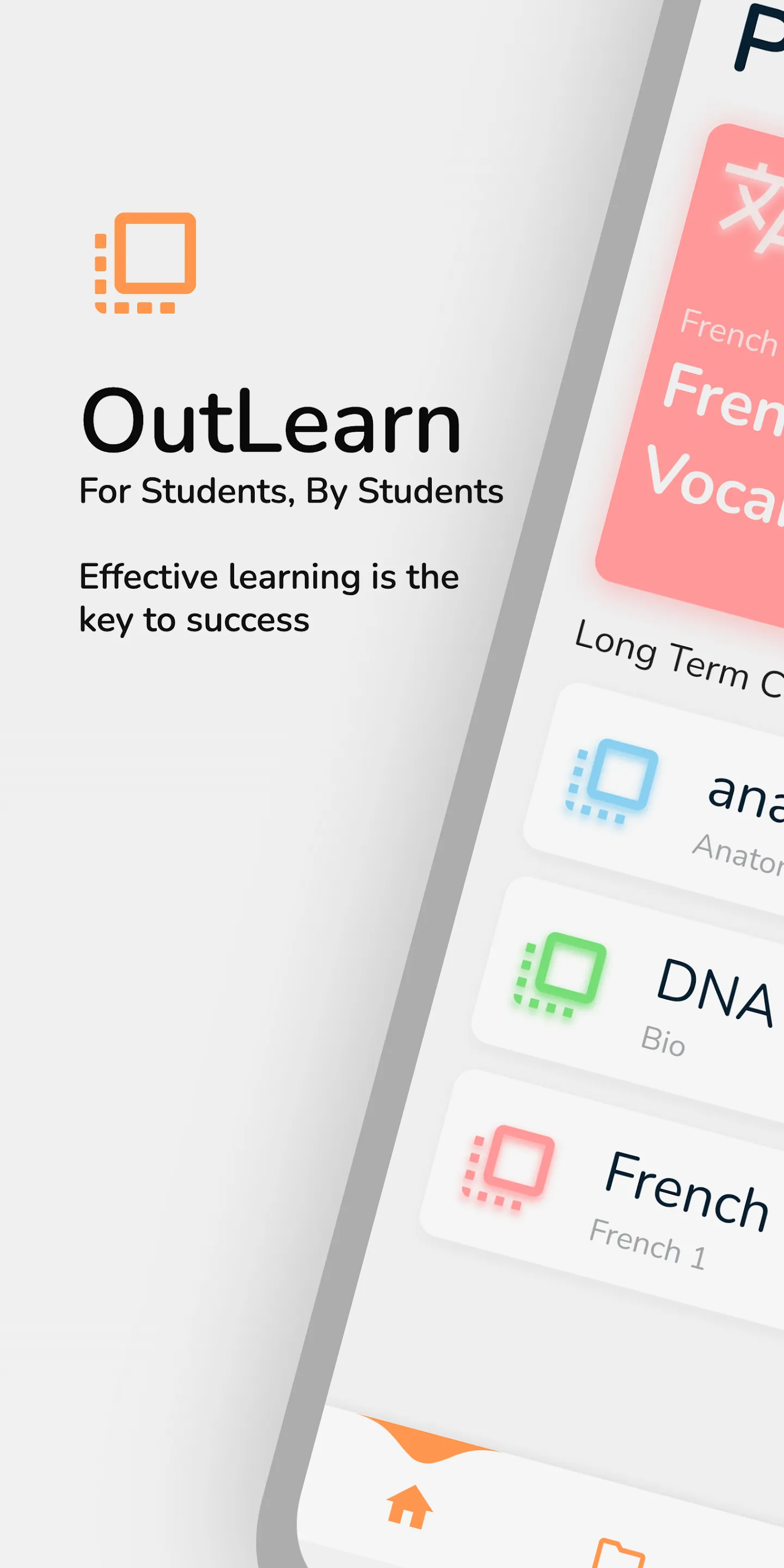 OutLearn Flashcards | Indus Appstore | Screenshot