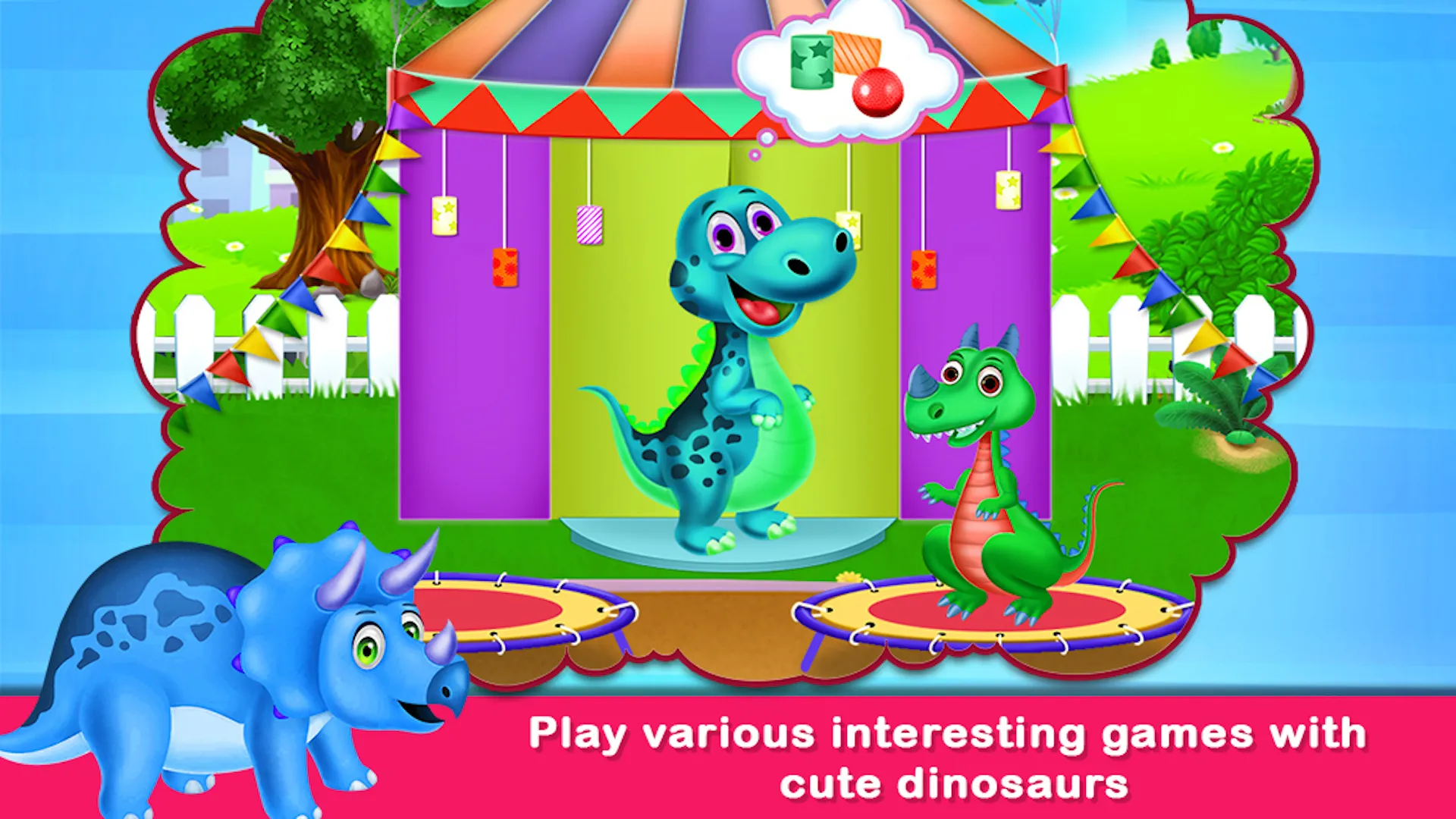 Dinosaur World Kids Games | Indus Appstore | Screenshot