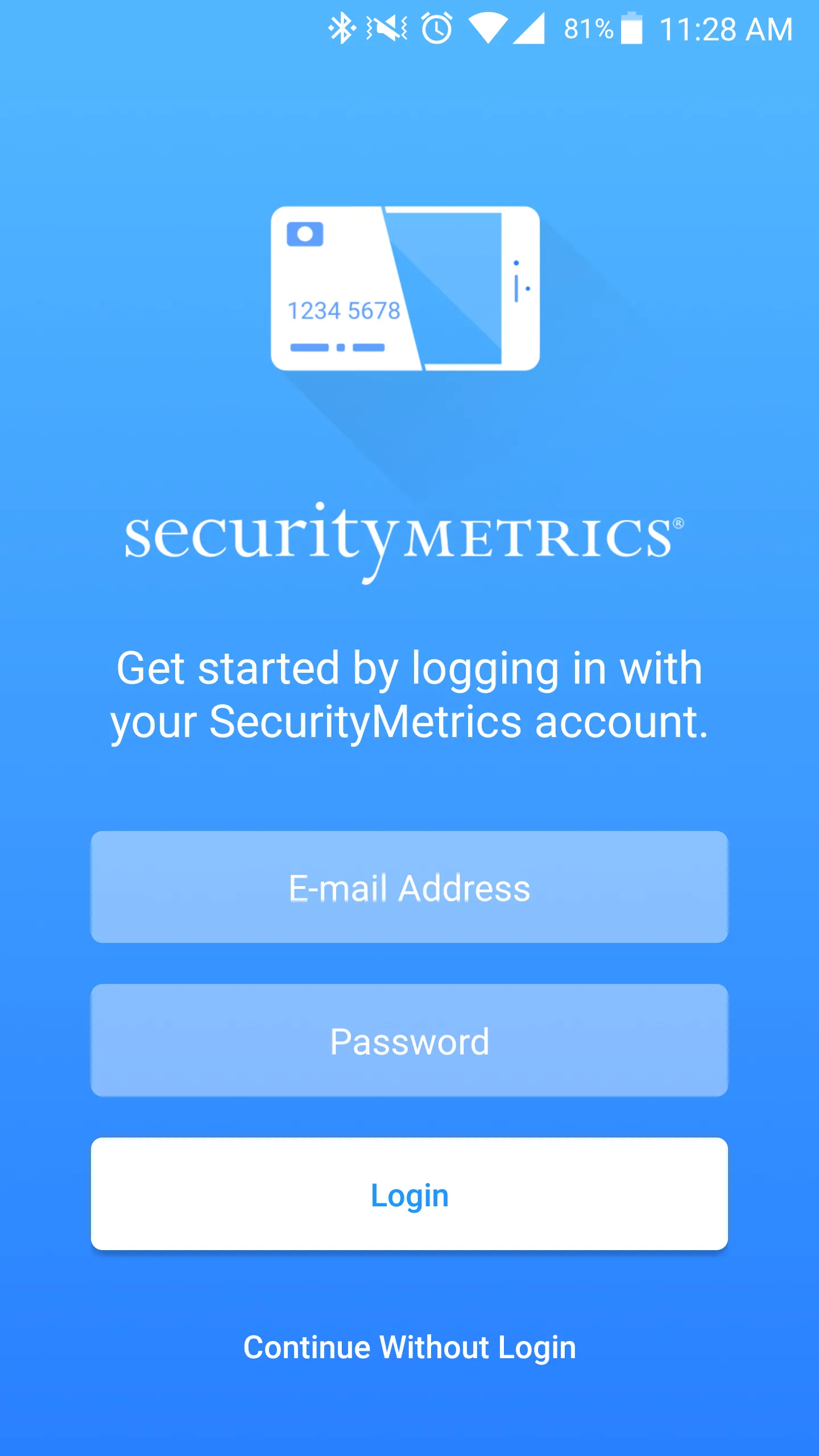 SecurityMetrics Mobile | Indus Appstore | Screenshot