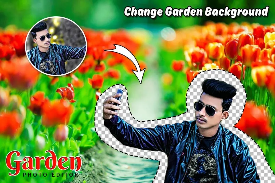 Garden Photo Editor | Indus Appstore | Screenshot