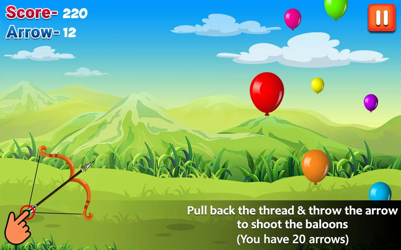 Balloon Shooting: Archery game | Indus Appstore | Screenshot