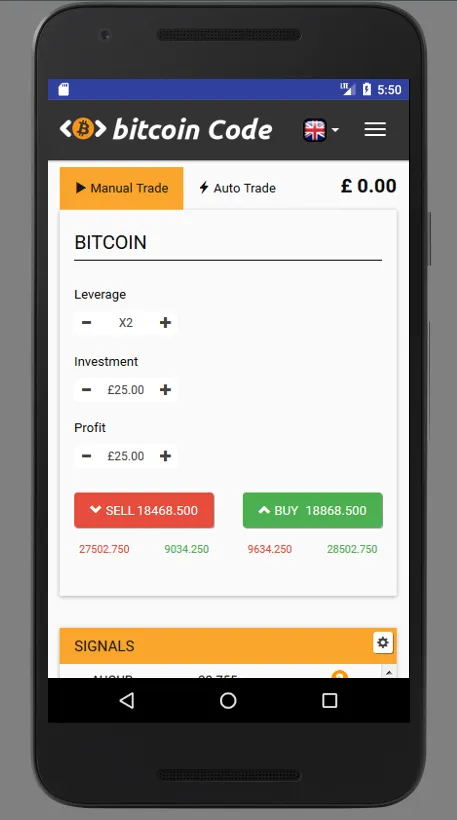 The Bitcoin Code | Indus Appstore | Screenshot