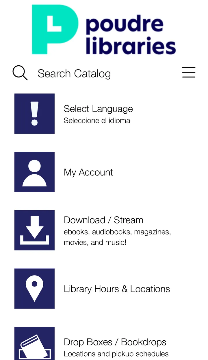 My Poudre Libraries App | Indus Appstore | Screenshot